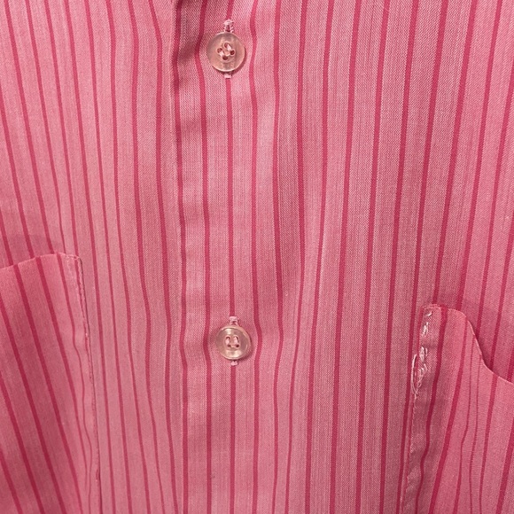 Vintage circa- 50's/60's Heritage House Casual Red Stripped Button Down Shirt! - Picture 10 of 11